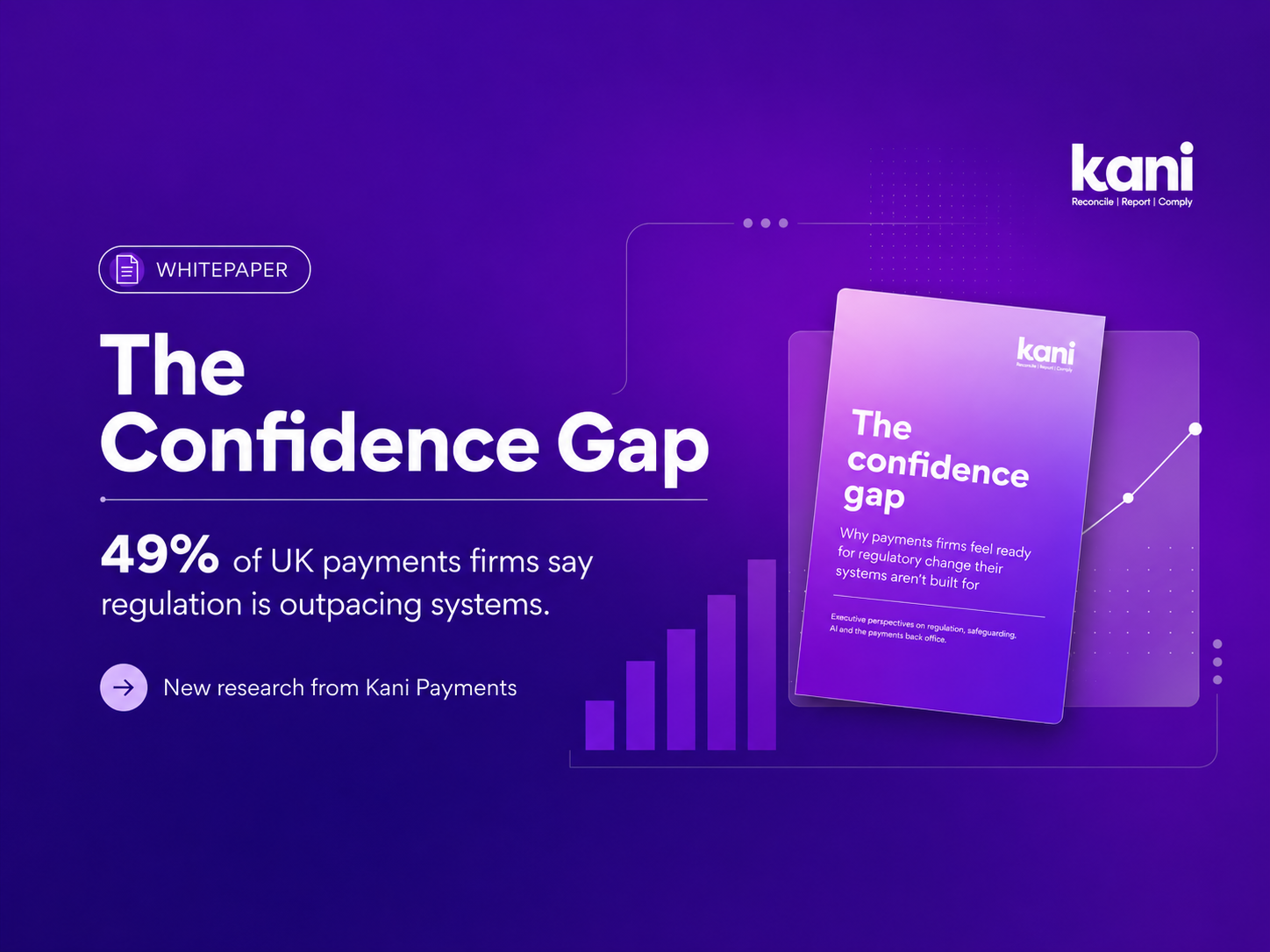 Press image for Kani's Confidence Gap whitepaper on payments regulation